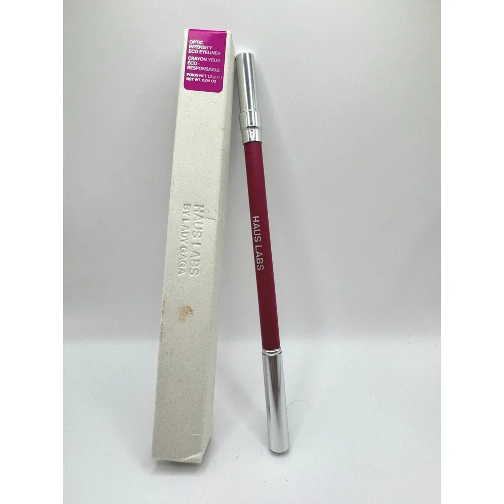 Haus Labs Lady Gaga Optic Intensity Eco Eyeliner Magenta Shimmer NIB